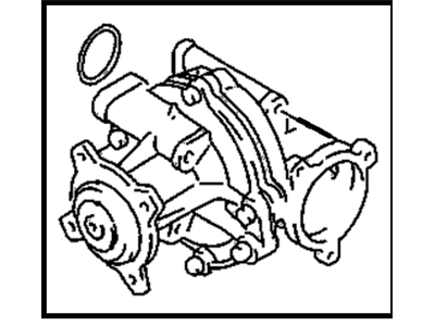 GM 91177756 Engine Coolant Pump