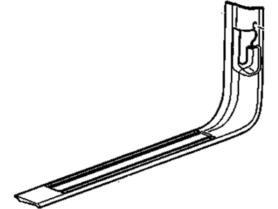 GM 21999064 Plate Assembly, Front Side Door Sill Trim *Gray