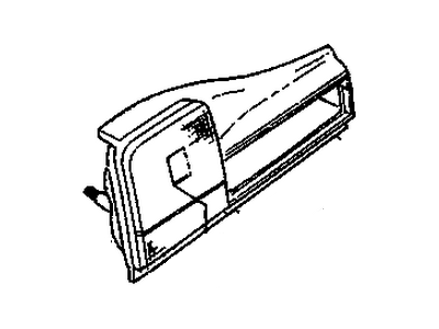 GM 5974857 Lamp Assembly, Rear (Lh) Source: P