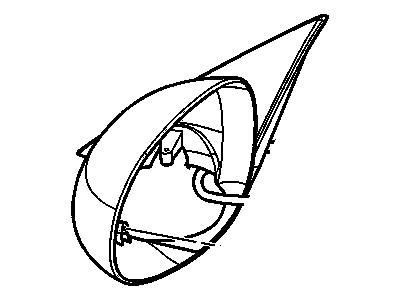 GM 10361617 Mirror Assembly, Outside Rear View