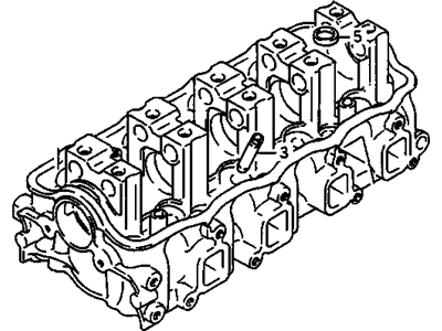1989 Chevrolet Tracker Cylinder Head - 96057881