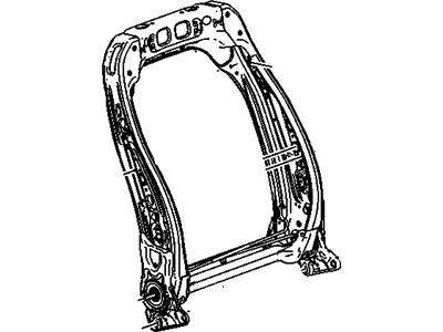 GM 13577705 Frame Asm,Passenger Seat Back<See Guide/Contact Bfo>