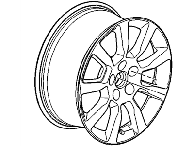Cadillac CTS Spare Wheel - 9597875