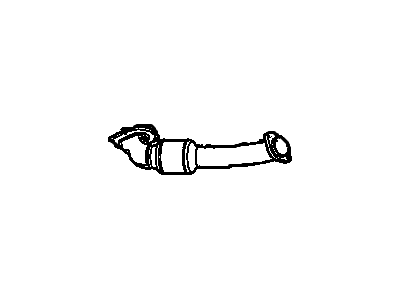 GM 25958409 Catalytic Converter Pipe Assembly