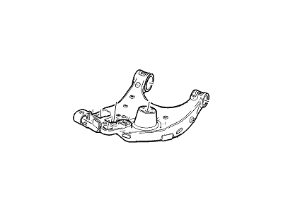 GM 15853187 Rear Lower Suspension Control Arm Assembly