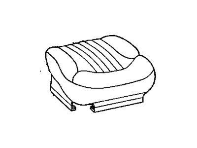 GM 88951083 Cover Asm,Passenger Seat Cushion *Graphite