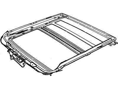 GM 12506511 Seal,Roof Vent Window Frame (Rear)