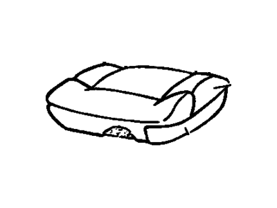 GM 16775806 Cover Assembly, Passenger Seat Cushion *Cream P