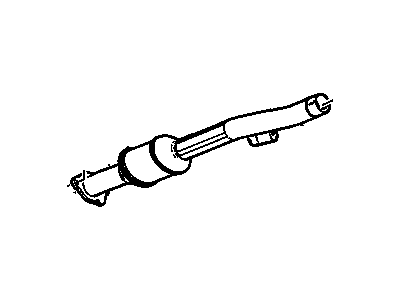 GM 20910568 3Way Catalytic Convertor Assembly (W/ Exhaust Tail Pi