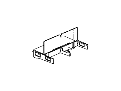 GM 10347605 Tray Assembly, Rear Compartment Stowage