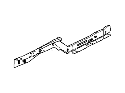 GM 25851927 Rail Assembly, Front Compartment Front Lower Side