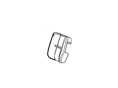 GM 12454434 PAD, Front Seat Back