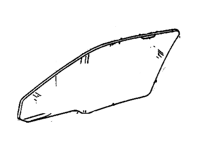 GM 10248565 Window Assembly, Front Side Door