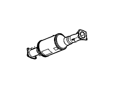 GM 25971841 Filter Assembly, Exhaust Particulate (W/ Exhaust Pipe)