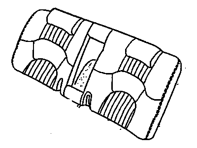 GM 16816981 Cover Asm,Rear Seat Back Cushion *Neutral
