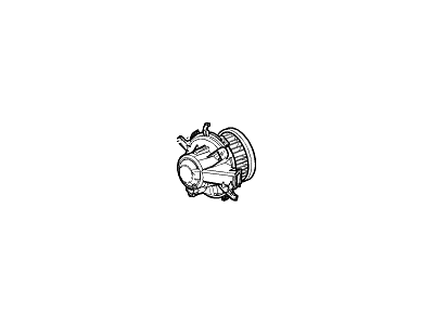 GM 15232219 Motor Assembly, Auxiliary Blower