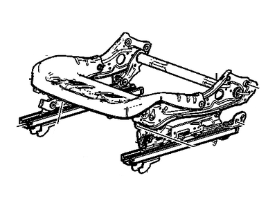 GM 13504489 Frame Assembly, Front Seat Cushion