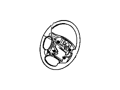 Pontiac Trans Sport Steering Wheel - 16821916