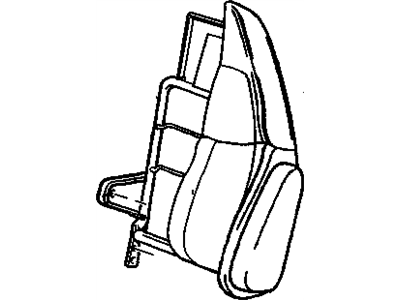 1993 Chevrolet Astro Seat Cushion Pad - 15664073