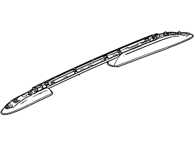 GM 25907010 Rail Assembly, Luggage Carrier Side