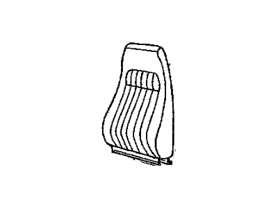 GM 12543275 COVER,D/SEAT BK