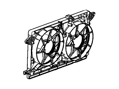 GM 23204068 Shroud,Engine Coolant Fan
