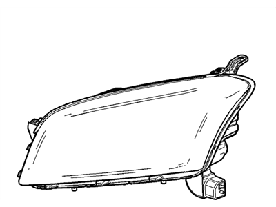 Chevrolet Trax Headlight - 42435940