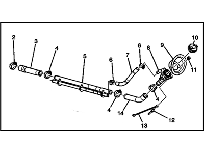 GM 84327857 Pipe Assembly, Fuel Tank Filler