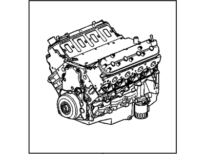 GM 19303238 Engine Asm,Gasoline (Service)
