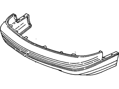 GM 10091209 Front Bumper Cover