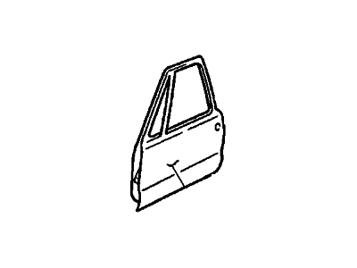 GM 25606091 Panel, Front Side Door Outer