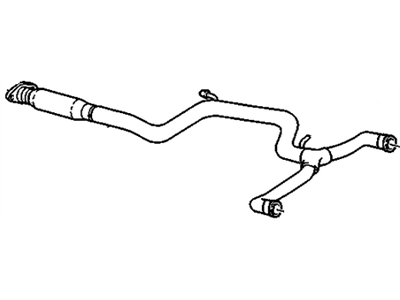 GM 15973623 Clamp,Exhaust Muffler Inlet Pipe