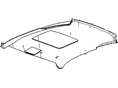 GM 92242812 Harness Assembly, Roof Wiring
