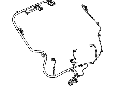 GM 22947005 Harness Assembly, Lift Gate Wiring