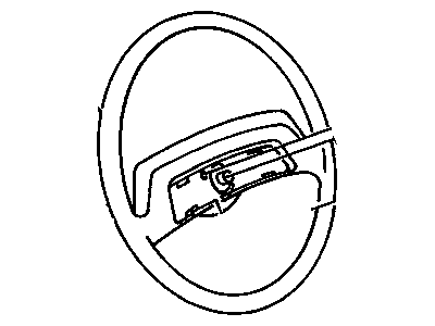 GM 25533665 Steering Wheel Assembly