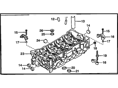 GM 94854828 Cylinder Head Assembly