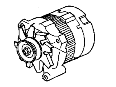 1989 Chevrolet Beretta Alternator - 10463043