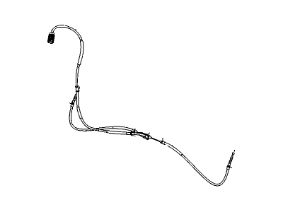 Buick LaCrosse Parking Brake Cable - 22821391