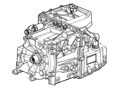 2016 Chevrolet Spark EV Transmission Assembly - 24270705