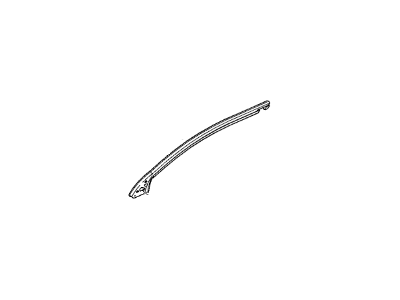 GM 22701122 Sealing Strip Assembly, Front Side Door Window Outer Above Bel