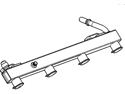 GM 55570149 Rail Assembly, Multiport Fuel Injection Fuel