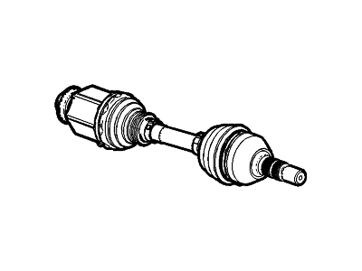 GM 22884250 Front Wheel Drive Shaft Assembly