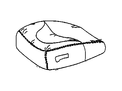 GM 12533672 COVER, Front Seat Cushion