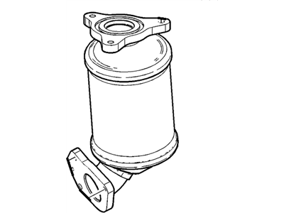 GM 12674560 Warm Up 3Way Catalytic Convertor Assembly