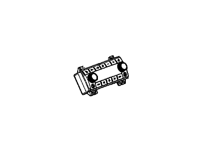 GM 25794496 Module Assembly, Heater & A/C & Radio Control