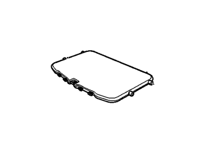 GM 21993069 Cover,Rear Window Panel Stowage Compartment