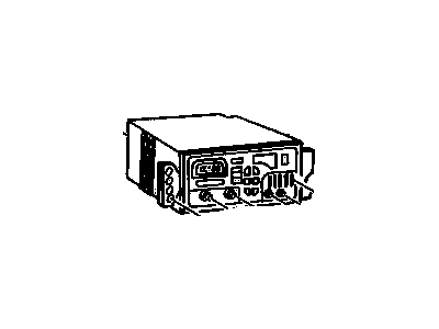 GM 9390782 Radio Assembly, Amplitude Modulation/Frequency Modulation Stereo & Clock & Cd Player