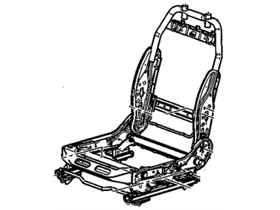 GM 20832745 Frame Assembly, Driver Seat