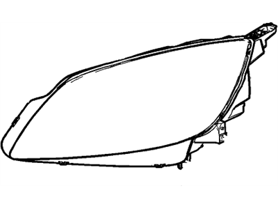 Buick Verano Headlight - 23216003