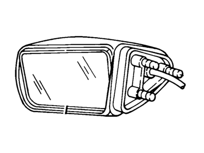 GM 22597801 Mirror Assembly, Outside Rear View